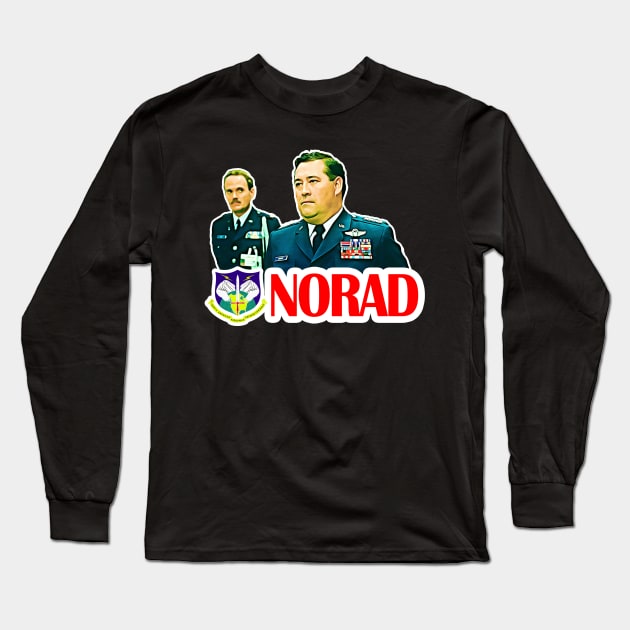 WarGames - NORAD's Finest! Long Sleeve T-Shirt by RetroZest